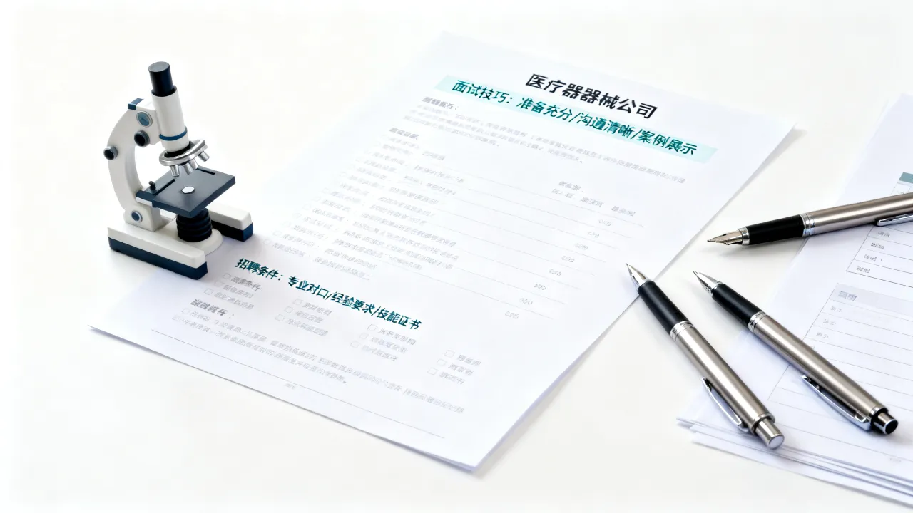 宜昌医疗器械公司招聘条件是什么,怎么面试成功?