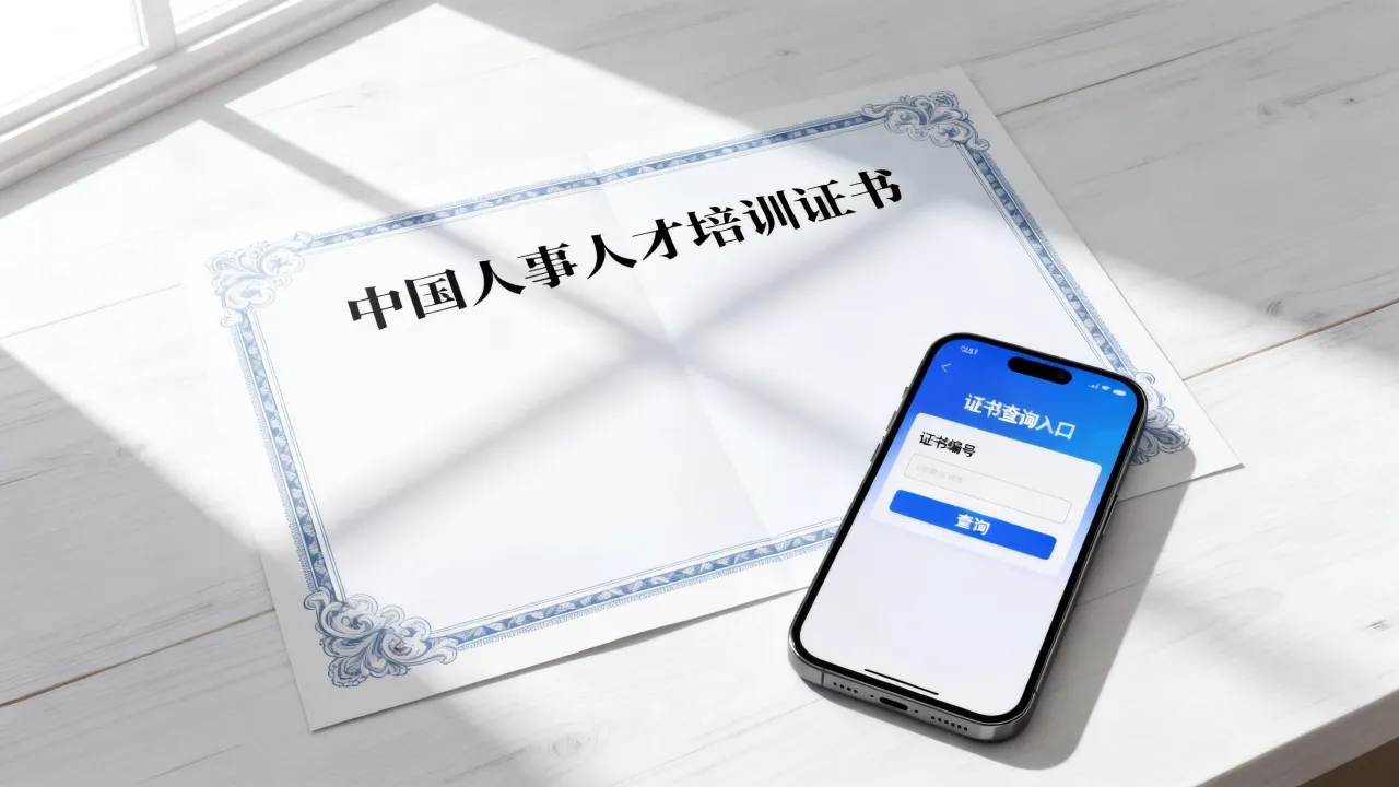 中国人事人才培训证书有用吗，中国人事人才培训证书查询怎么查-图2
