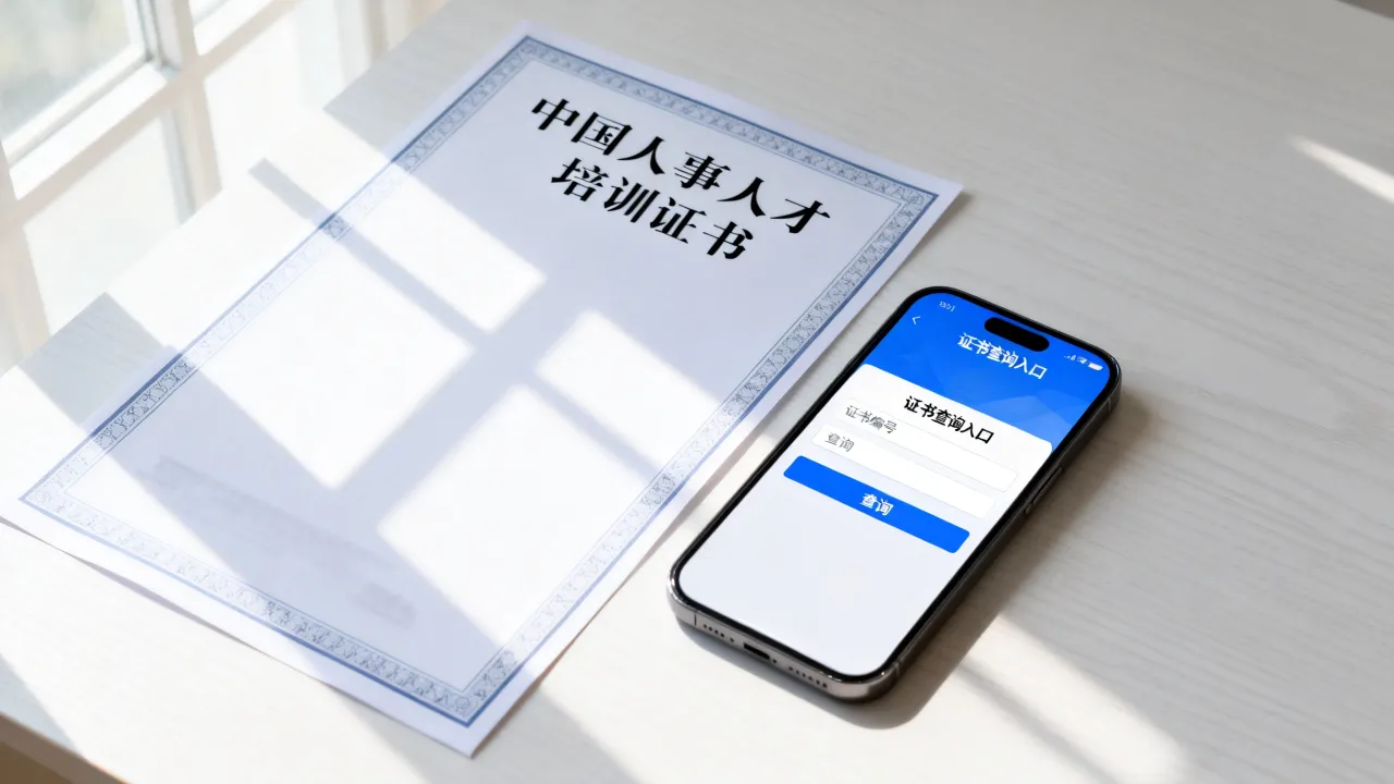 中国人事人才培训证书有用吗，中国人事人才培训证书查询怎么查-图3
