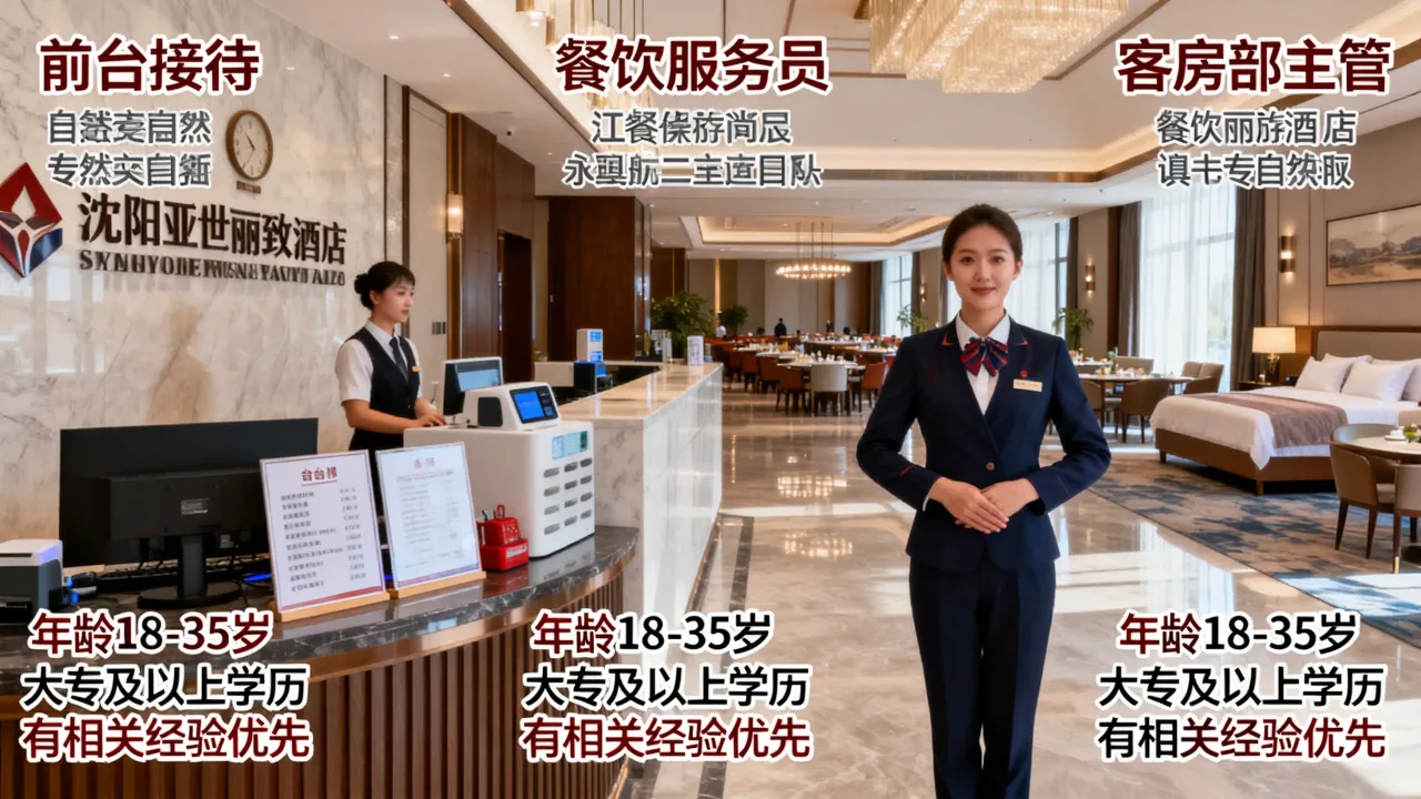 沈阳亚世丽致酒店招聘怎么样，岗位条件有哪些