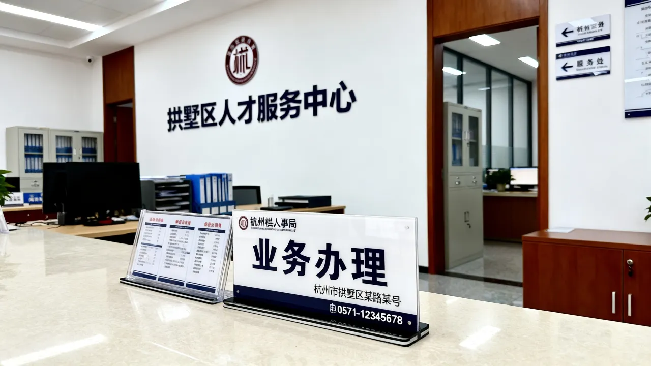 杭州拱墅人事局地址在哪里，怎么联系办理业务？