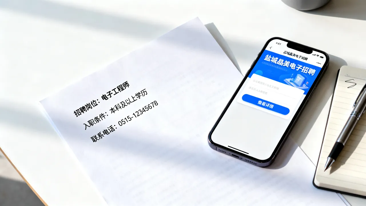 盐城晶美电子最新招聘信息在哪看?入职条件是什么