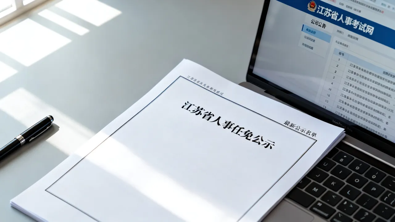 最新江苏省人事公示名单有哪些,江苏省人事任免公示怎么查