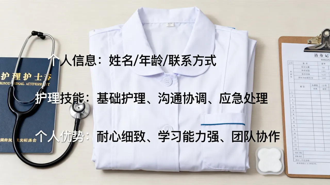 护理工简历怎么写,没有护理经验如何突出个人优势?-图1 护理工简历怎么写,没有护理经验如何突出个人优势?-图1