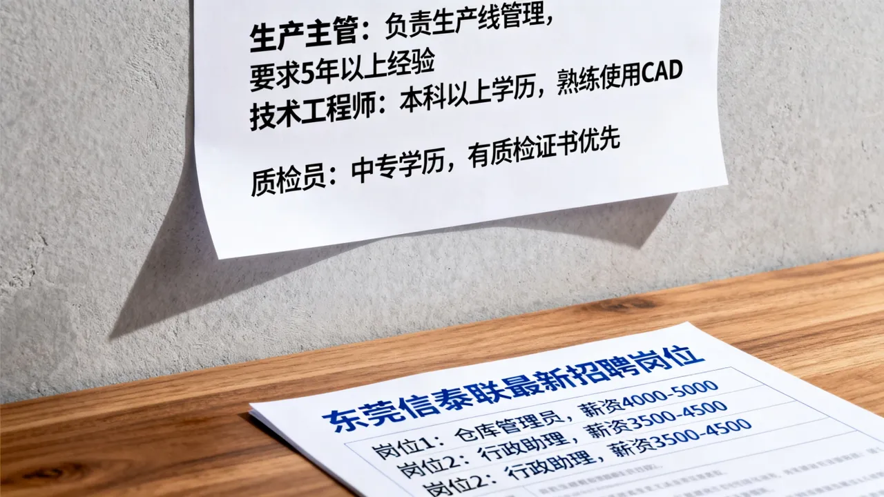 东莞信泰联招聘信息是真的吗,东莞信泰联最新招聘岗位有哪些?
