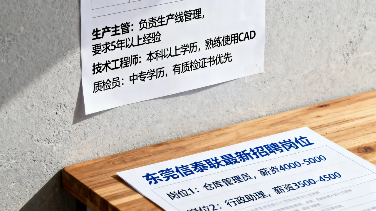 东莞信泰联招聘信息是真的吗，东莞信泰联最新招聘岗位有哪些？-图2