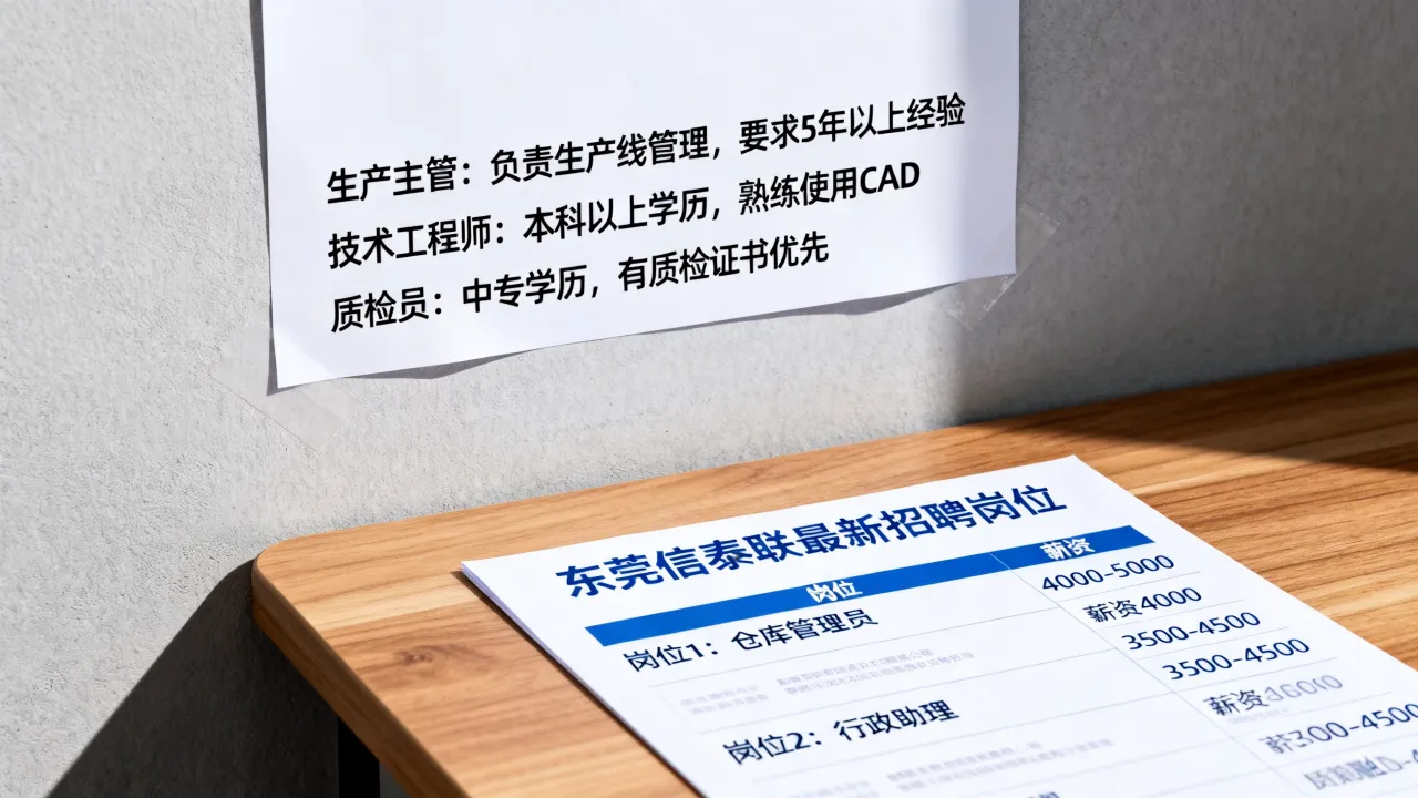 东莞信泰联招聘信息是真的吗，东莞信泰联最新招聘岗位有哪些？-图3