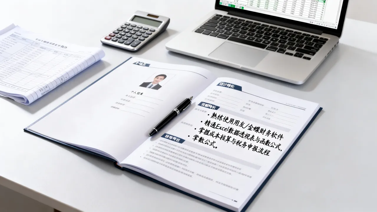 会计特长怎么写简历?简历中会计技能特长描述方法有哪些?