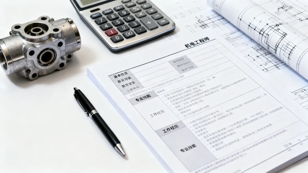 机电招聘简历怎么写?机电工程师求职简历模板有哪些?