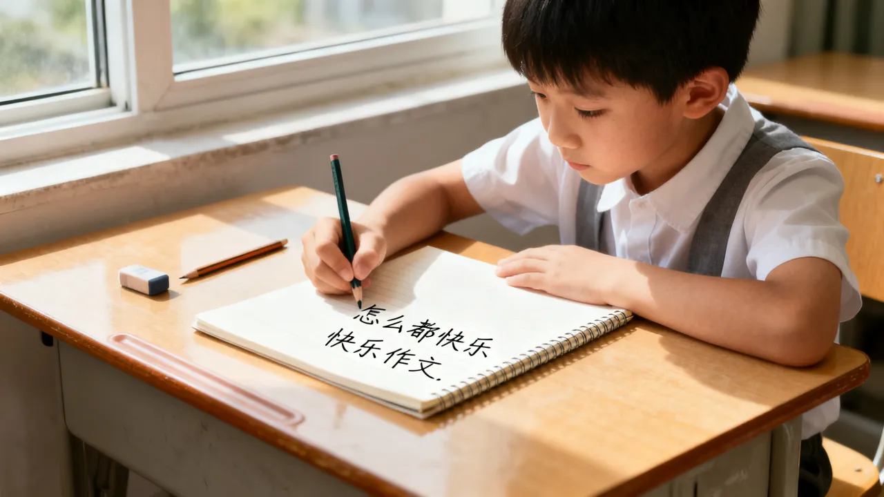 怎么都快乐小学作文怎么写?,小学生快乐作文如何构思?