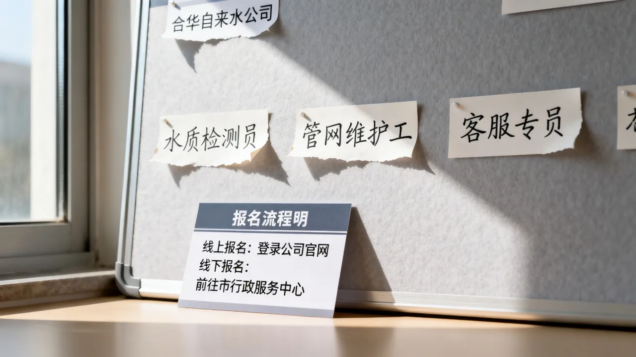 金华自来水公司招聘岗位有哪些,怎么报名?