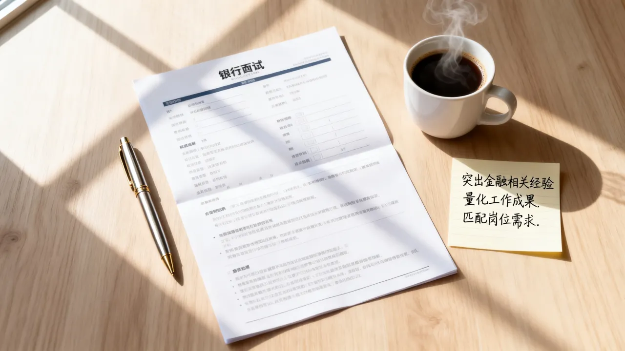 怎么写好银行面试简历?,银行面试简历高分技巧有哪些?