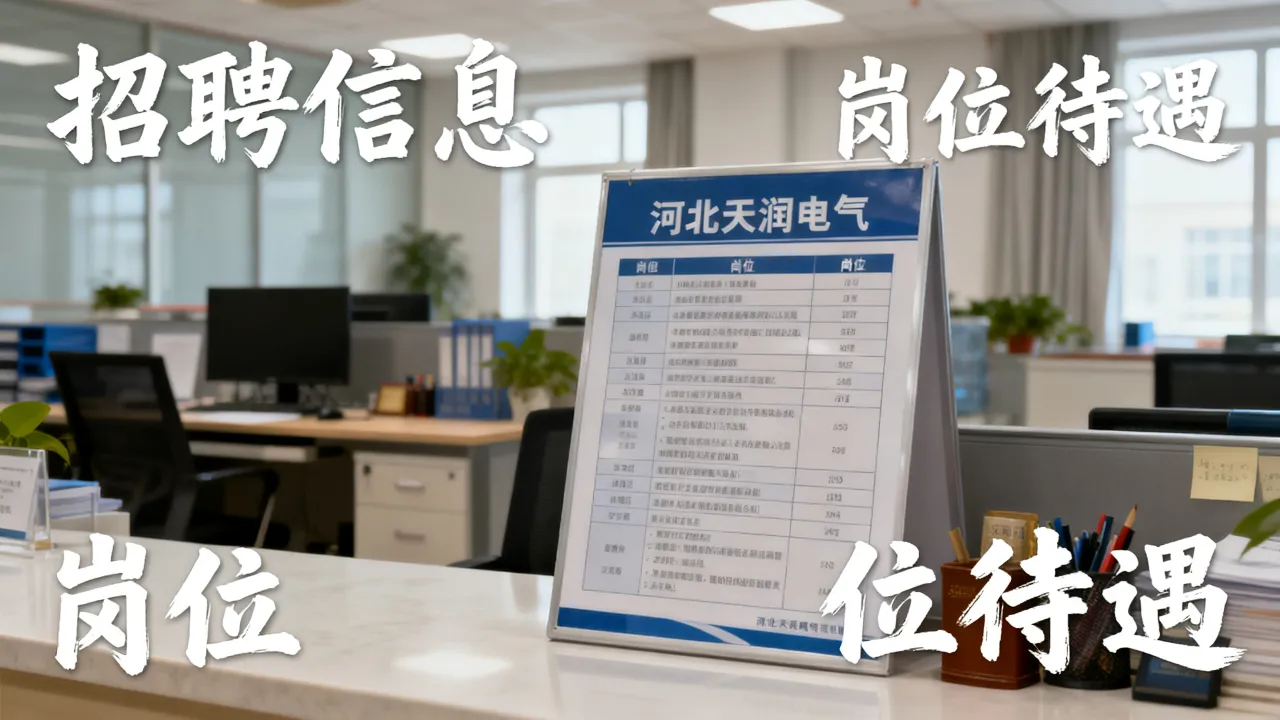 河北天润电气招聘信息最新吗,河北天润电气招聘岗位待遇怎么样?-图2 河北天润电气招聘信息最新吗,河北天润电气招聘岗位待遇怎么样?-图2