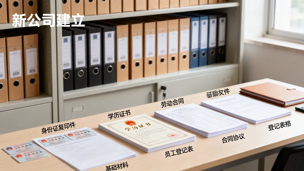 怎样建立人事档案?新公司如何建立人事档案需要哪些材料?-图1 怎样建立人事档案?新公司如何建立人事档案需要哪些材料?-图1