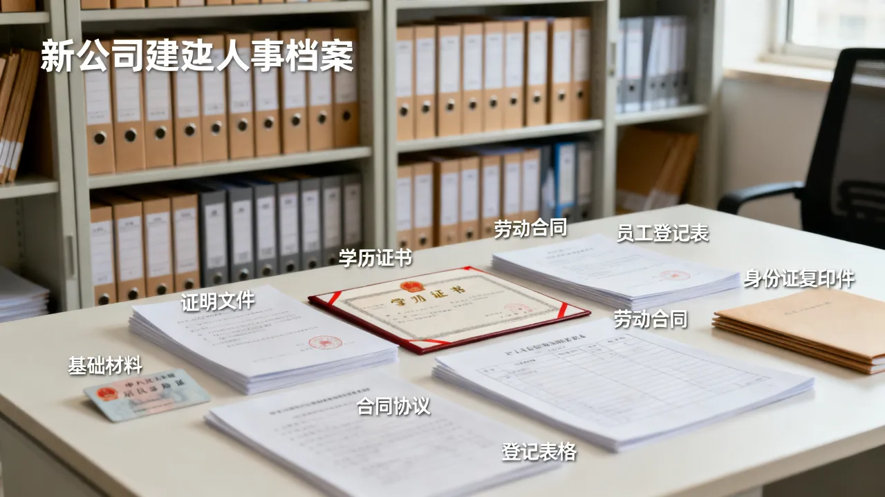 怎样建立人事档案?新公司如何建立人事档案需要哪些材料?-图3 怎样建立人事档案?新公司如何建立人事档案需要哪些材料?-图3