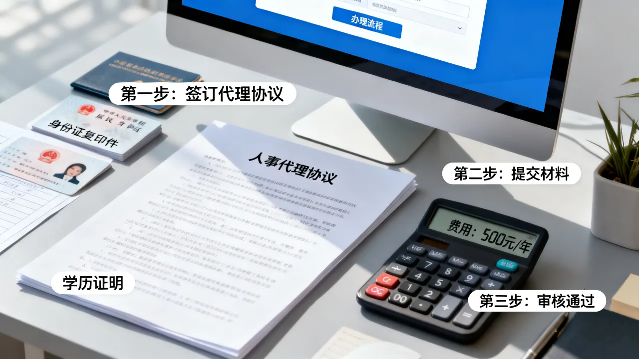 公司给办人事代理靠谱吗,人事代理办理流程和费用是多少?