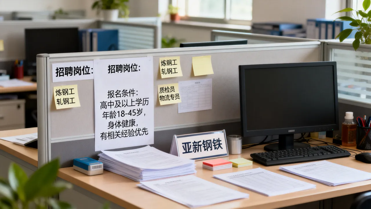 江苏亚新钢铁最新招聘哪些岗位,亚新钢铁报名条件是什么-图1 江苏亚新钢铁最新招聘哪些岗位,亚新钢铁报名条件是什么-图1