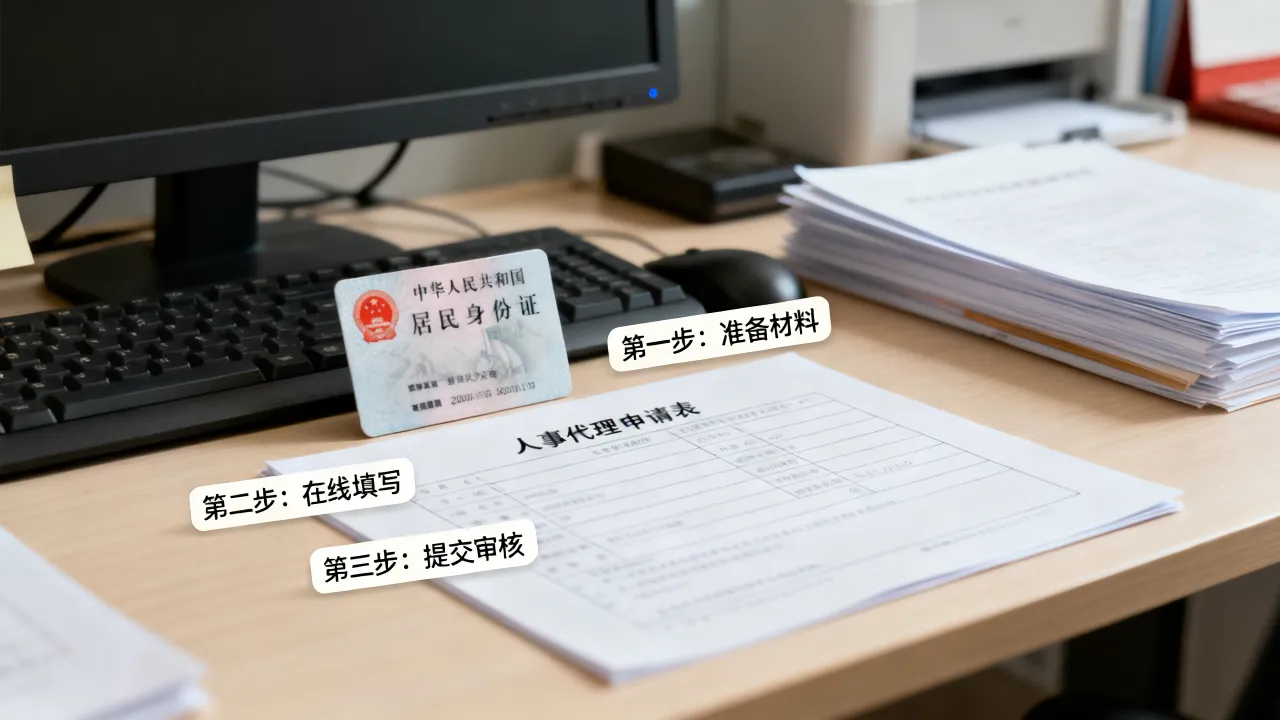 中山市人事代理怎么办理？个人如何申请流程-图3