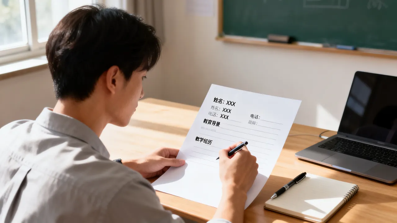 教师怎么制作简历模板,教师个人简历模板怎么制作?-图1 教师怎么制作简历模板,教师个人简历模板怎么制作?-图1