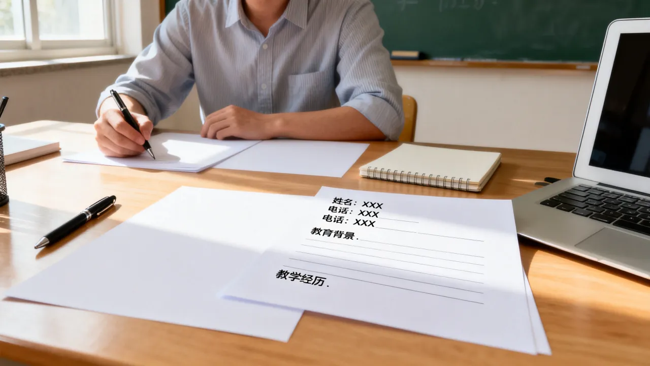 教师怎么制作简历模板,教师个人简历模板怎么制作?-图2 教师怎么制作简历模板,教师个人简历模板怎么制作?-图2