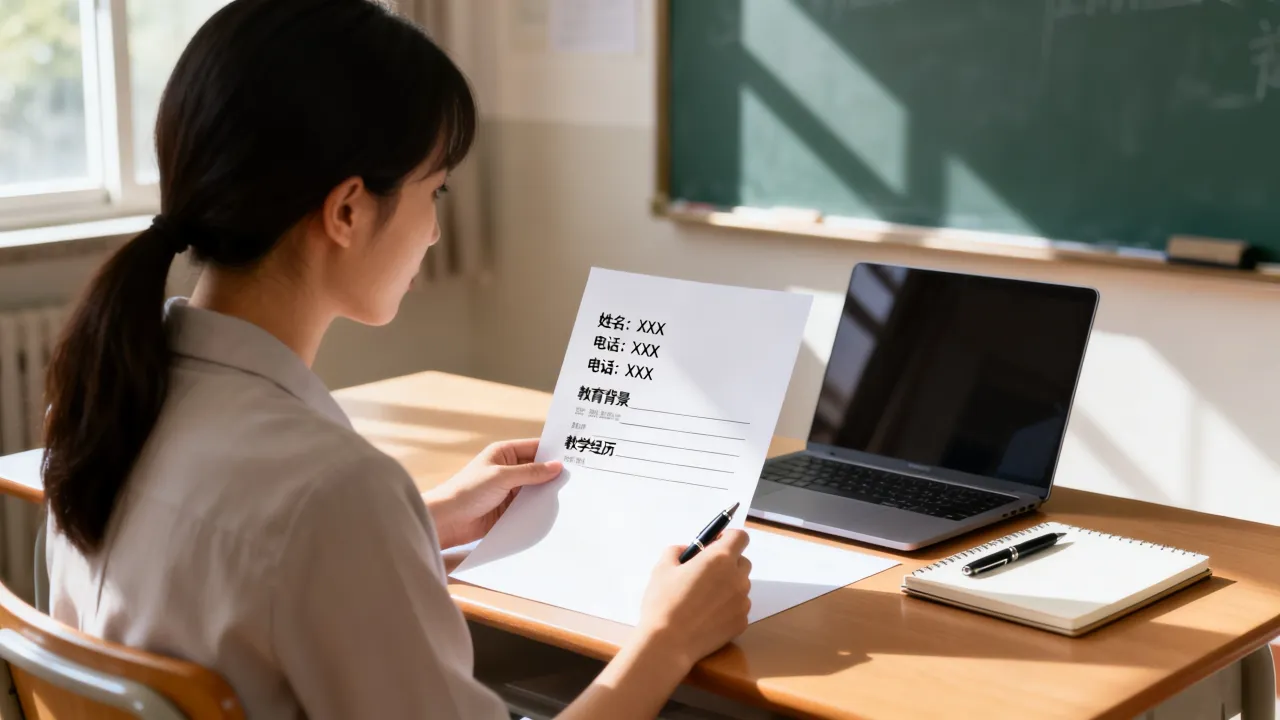 教师怎么制作简历模板,教师个人简历模板怎么制作?-图3 教师怎么制作简历模板,教师个人简历模板怎么制作?-图3