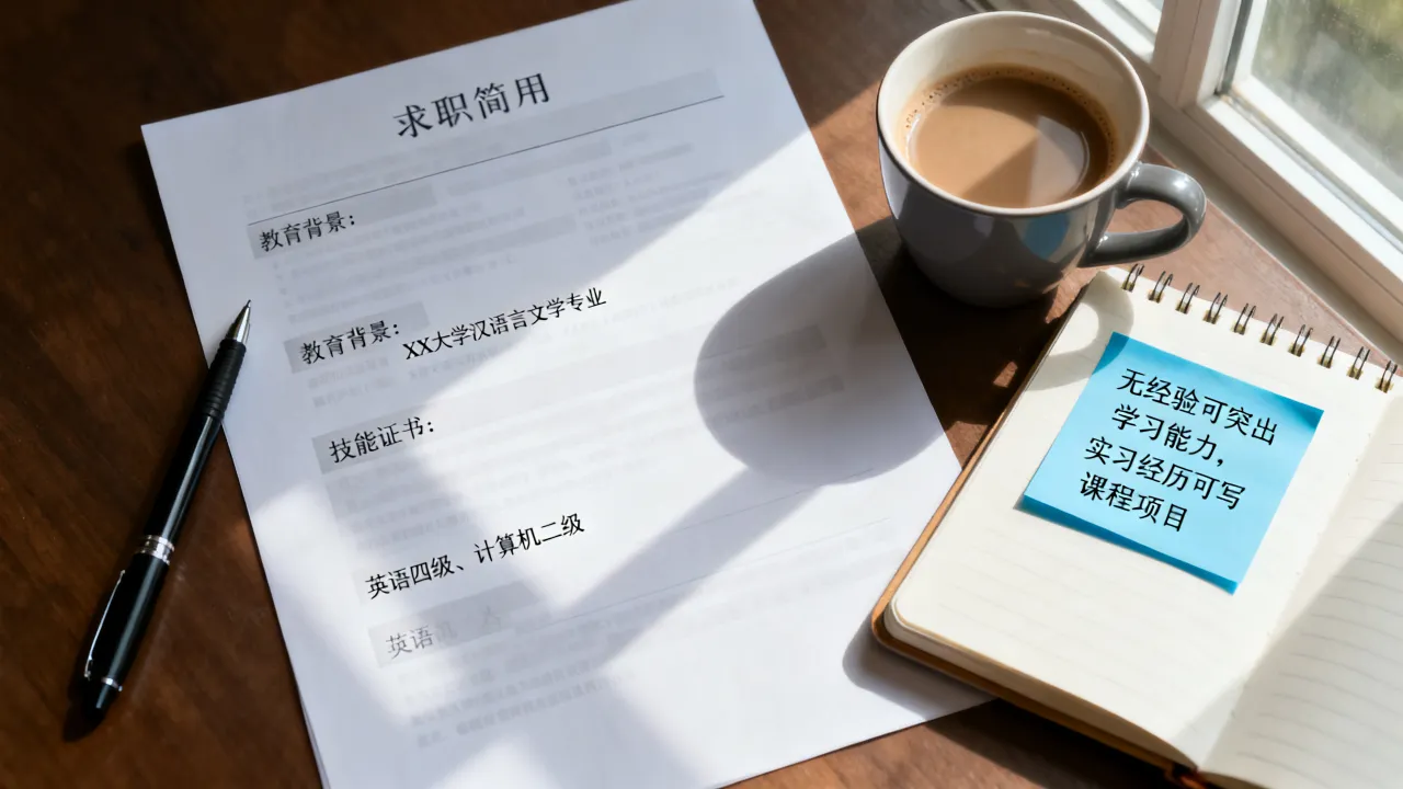 在求职简历怎么写,没有工作经验怎么填写才能被录用-图2 在求职简历怎么写,没有工作经验怎么填写才能被录用-图2