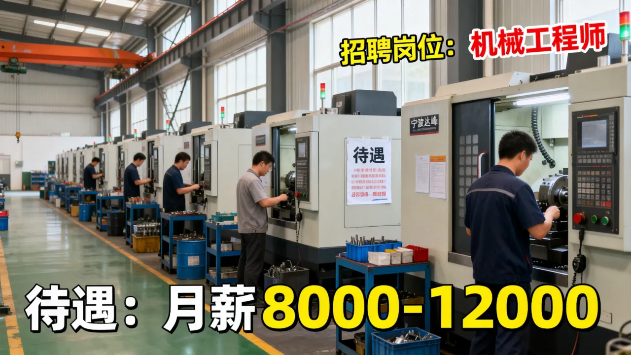 宁波达峰机械厂招聘吗,宁波达峰机械厂招聘工资待遇怎么样?