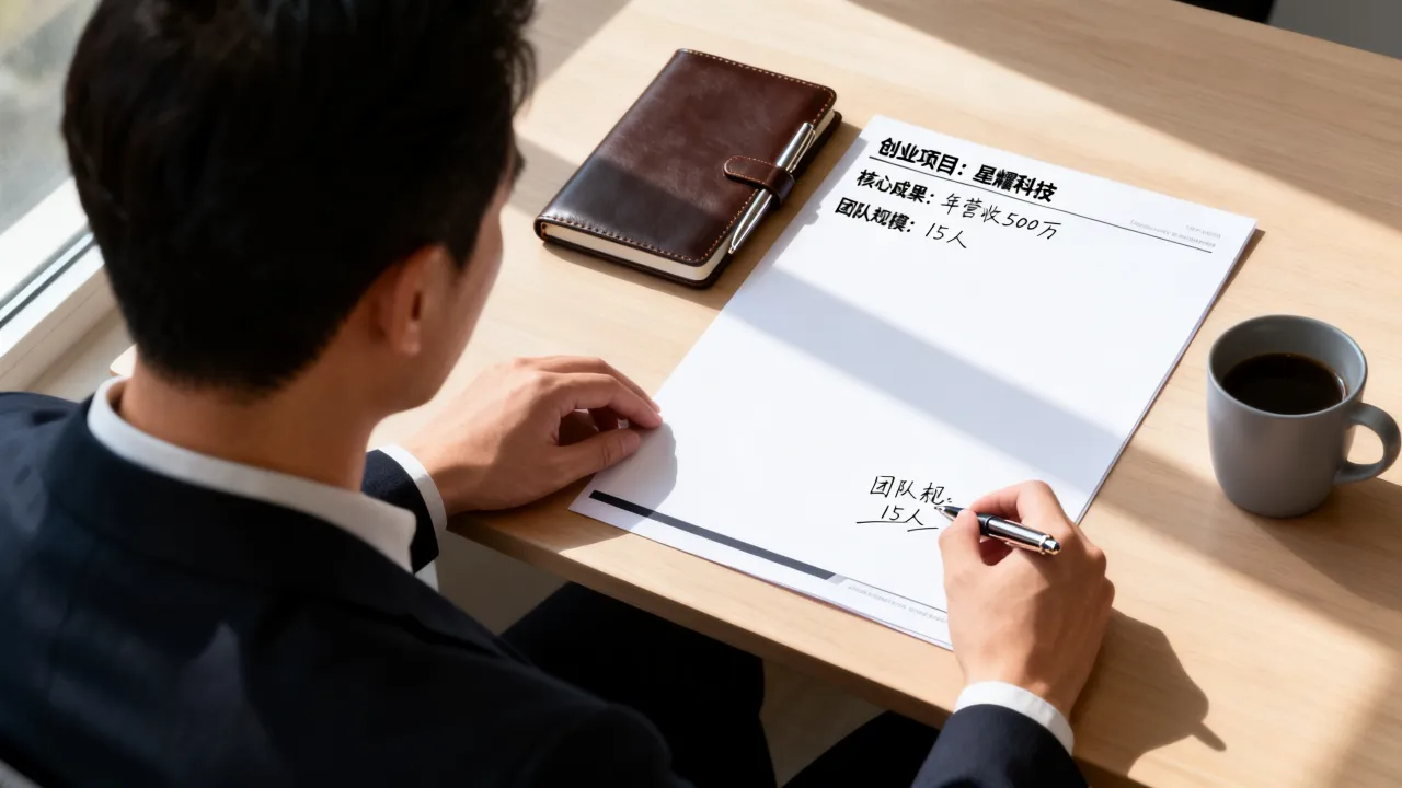 创业老板简历怎么写，创业老板简历怎么写才能打动面试官-图3