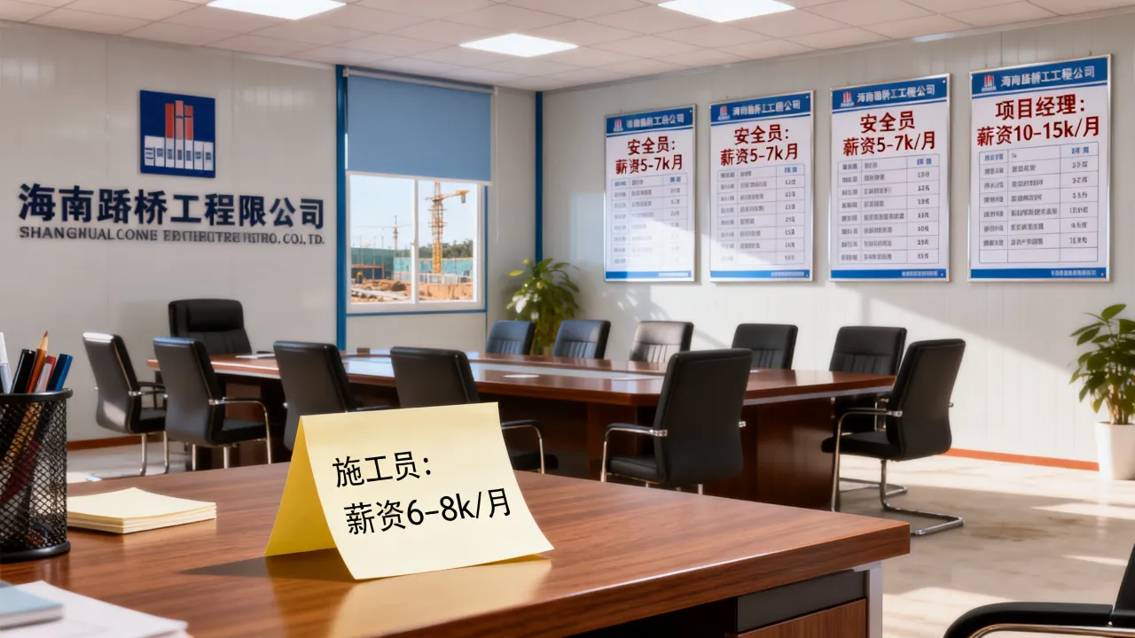 海南路桥工程公司招聘有哪些岗位?薪资待遇好不好?-图3 海南路桥工程公司招聘有哪些岗位?薪资待遇好不好?-图3