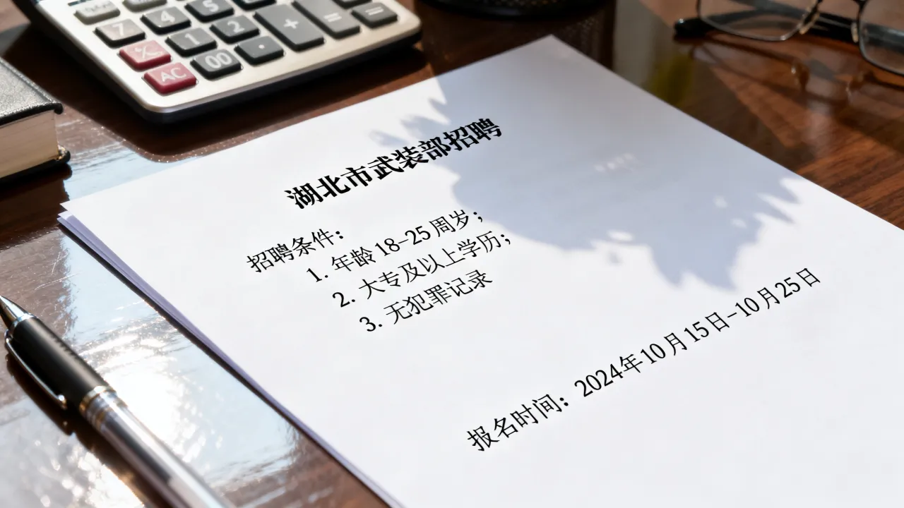 湖北省武装部招聘条件是什么，湖北武装部招聘报名时间是什么？-图3