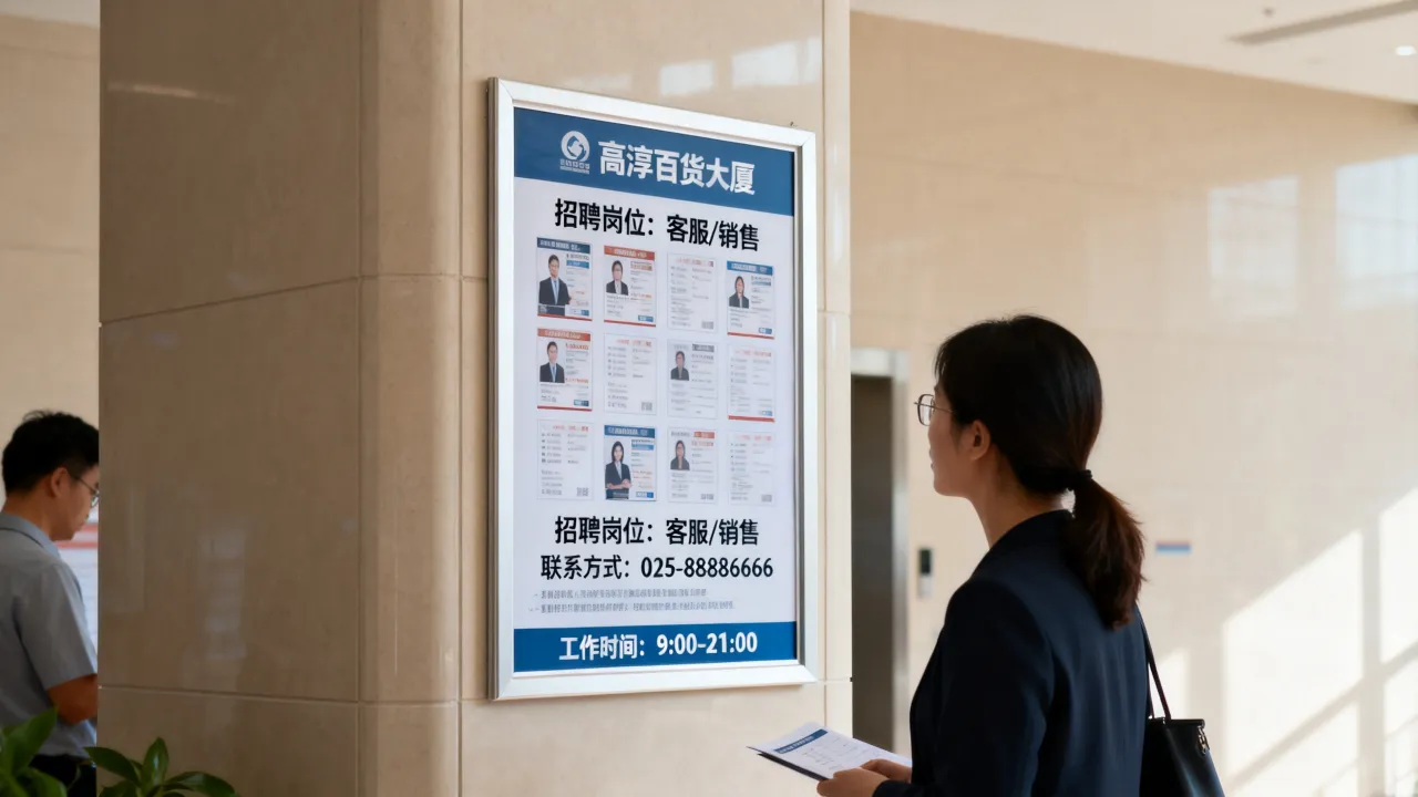 高淳百货大厦招聘靠谱吗？高淳百货大厦招聘信息在哪看-图2