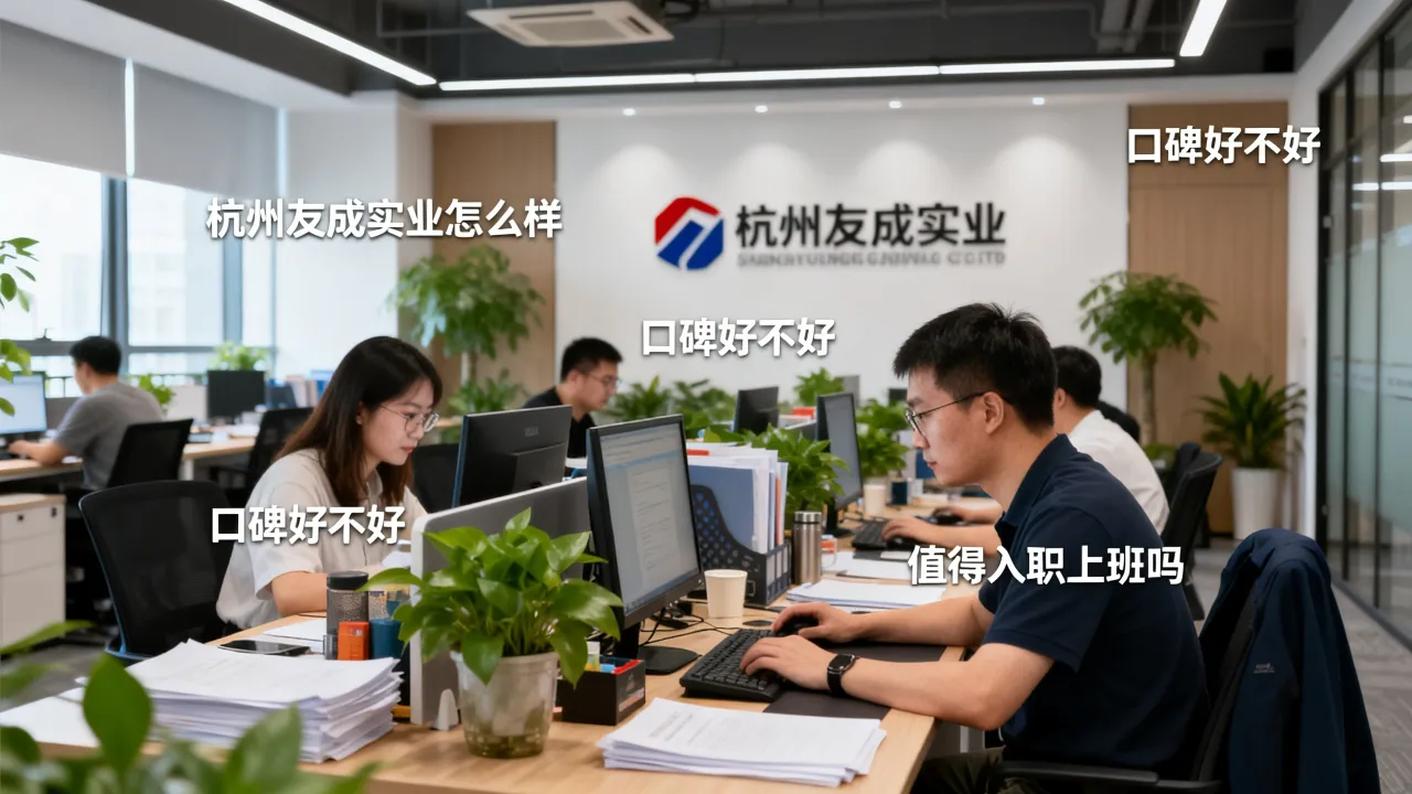 杭州友成实业怎么样,口碑好不好,值得入职上班吗?-图2 杭州友成实业怎么样,口碑好不好,值得入职上班吗?-图2