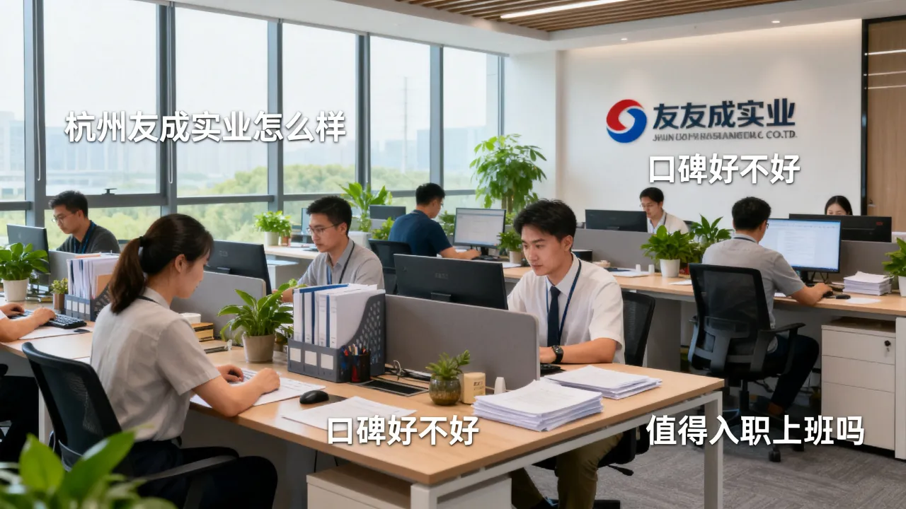 杭州友成实业怎么样,口碑好不好,值得入职上班吗?-图3 杭州友成实业怎么样,口碑好不好,值得入职上班吗?-图3