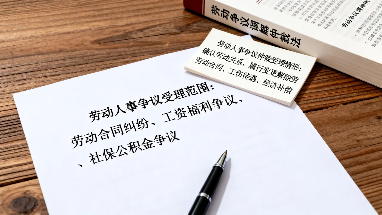 劳动人事争议受理范围有哪些,劳动人事争议仲裁受理哪些情形
