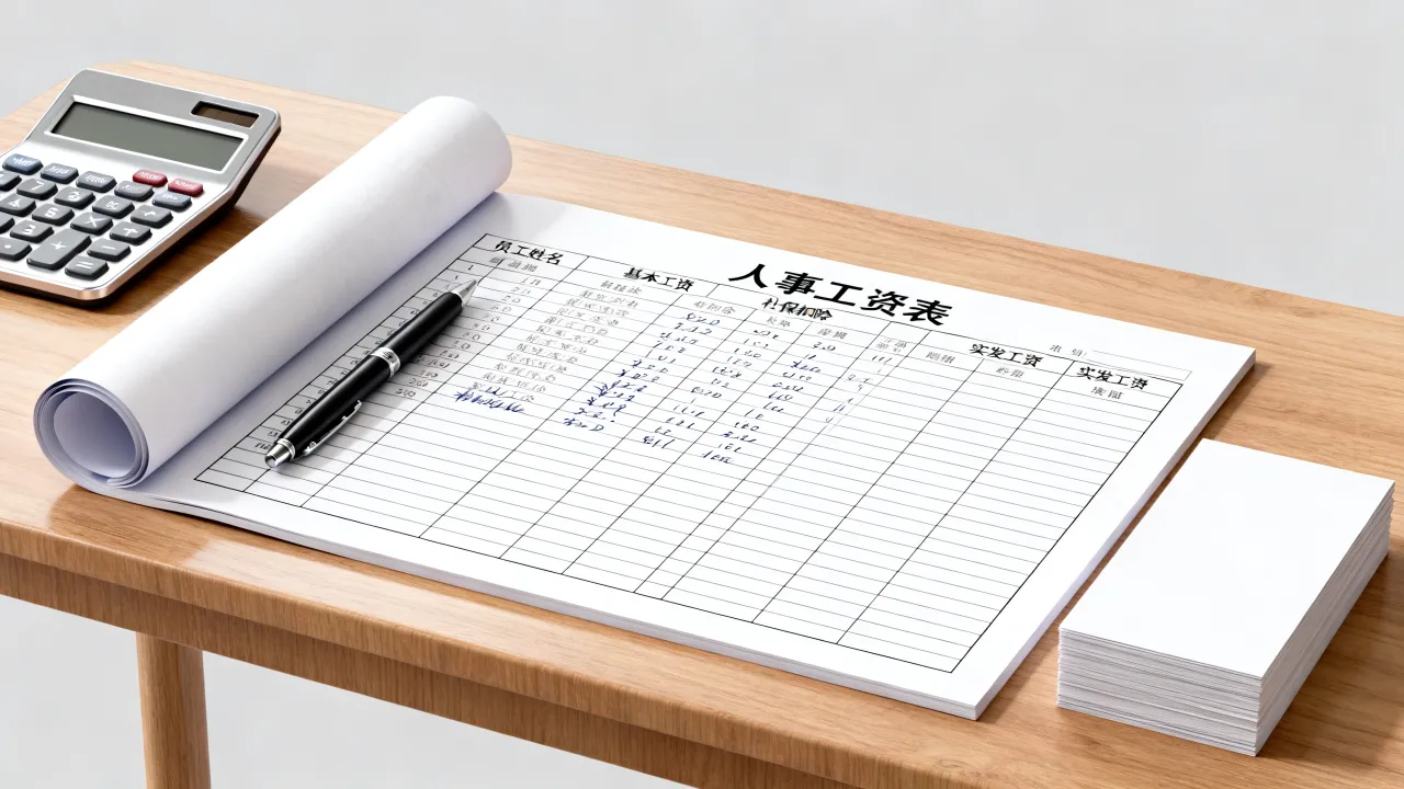 人事部的工资表怎么做?人事工资表模板怎么填写