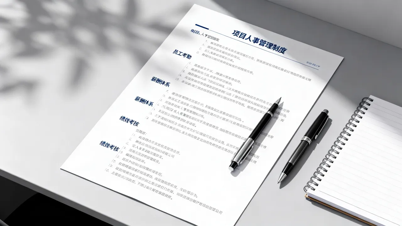 项目人事管理制度怎么制定?公司人事管理制度范本-图2 项目人事管理制度怎么制定?公司人事管理制度范本-图2
