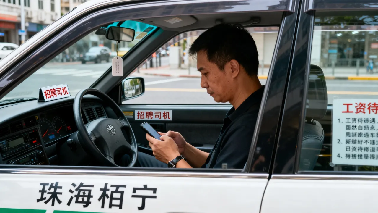 珠海柏宁出租车招聘司机靠谱吗，工资待遇多少？-图2