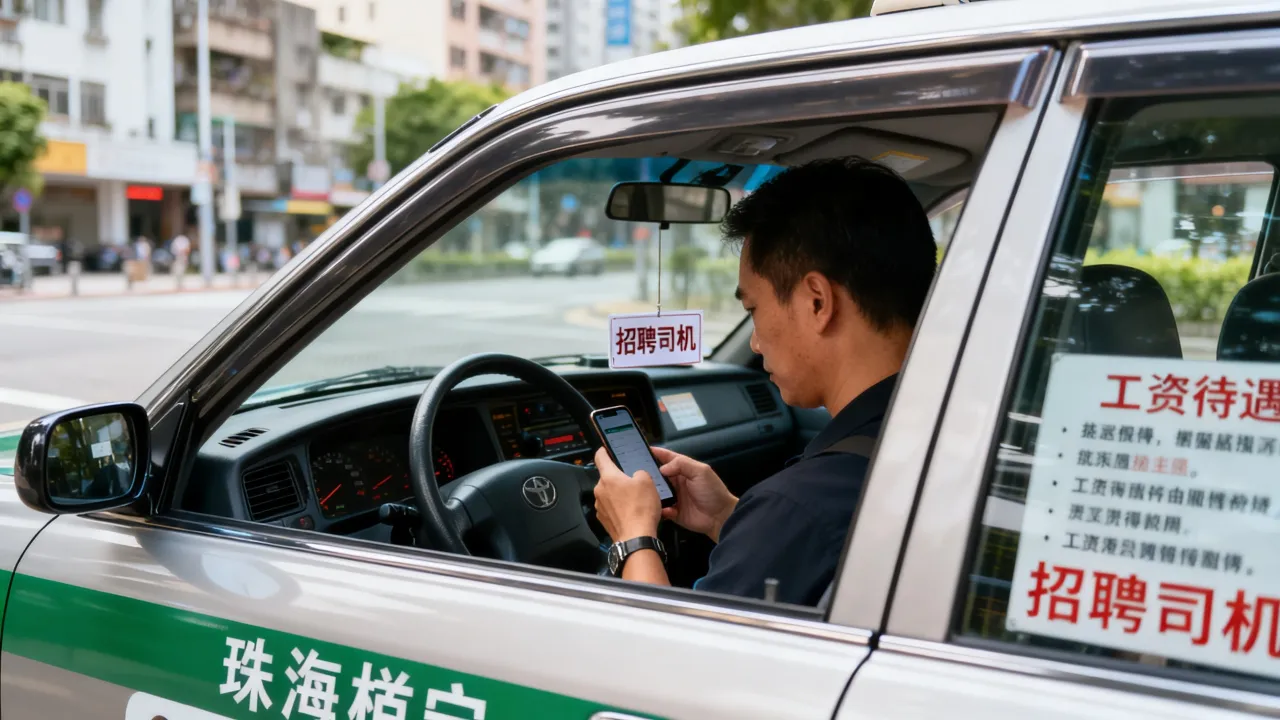 珠海柏宁出租车招聘司机靠谱吗，工资待遇多少？-图3