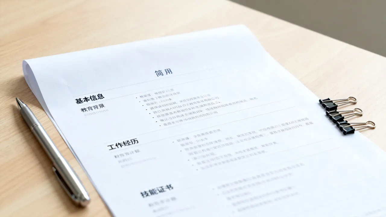 简历怎么写才连贯,写简历如何做到逻辑通顺?