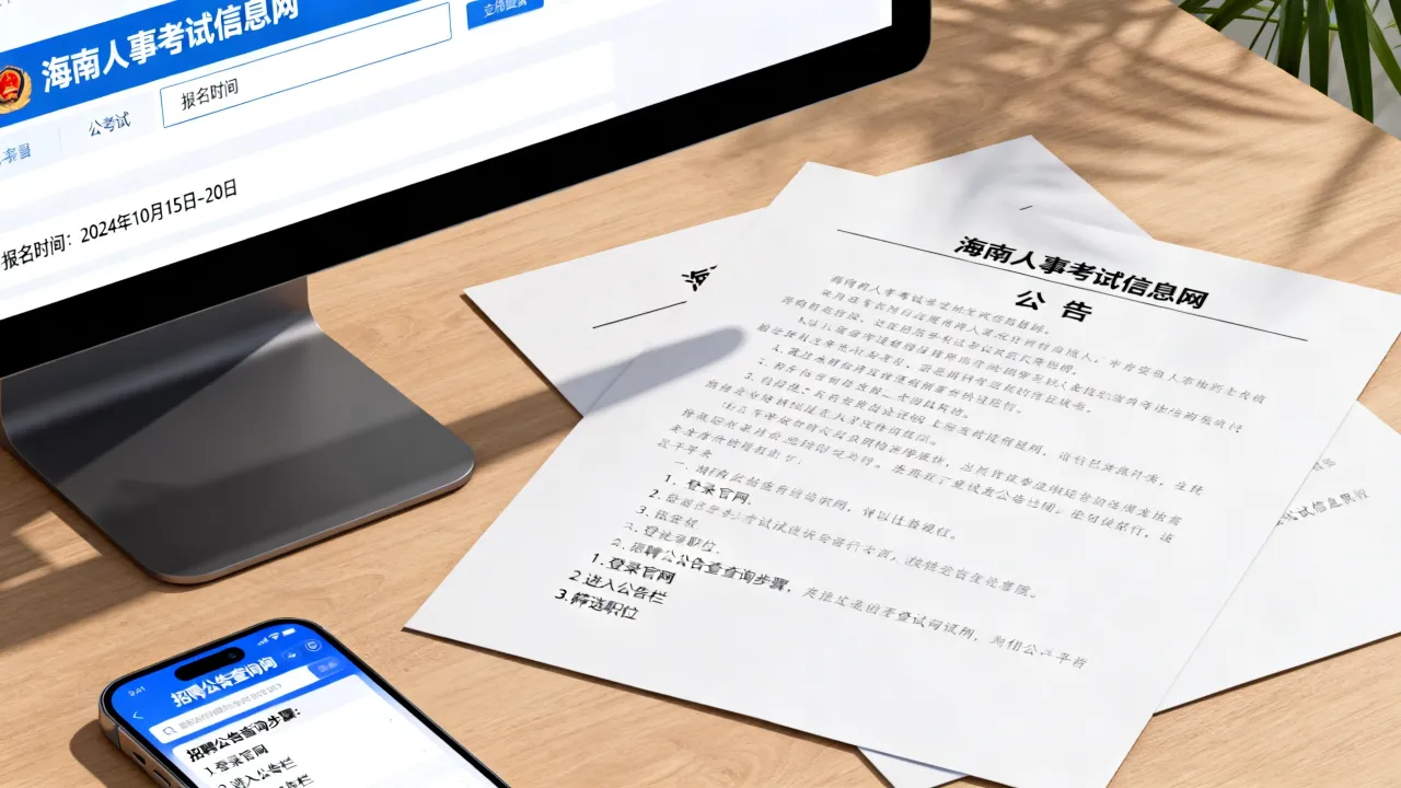 海南人事考试信息网什么时候报名,怎么查招聘公告-图2 海南人事考试信息网什么时候报名,怎么查招聘公告-图2