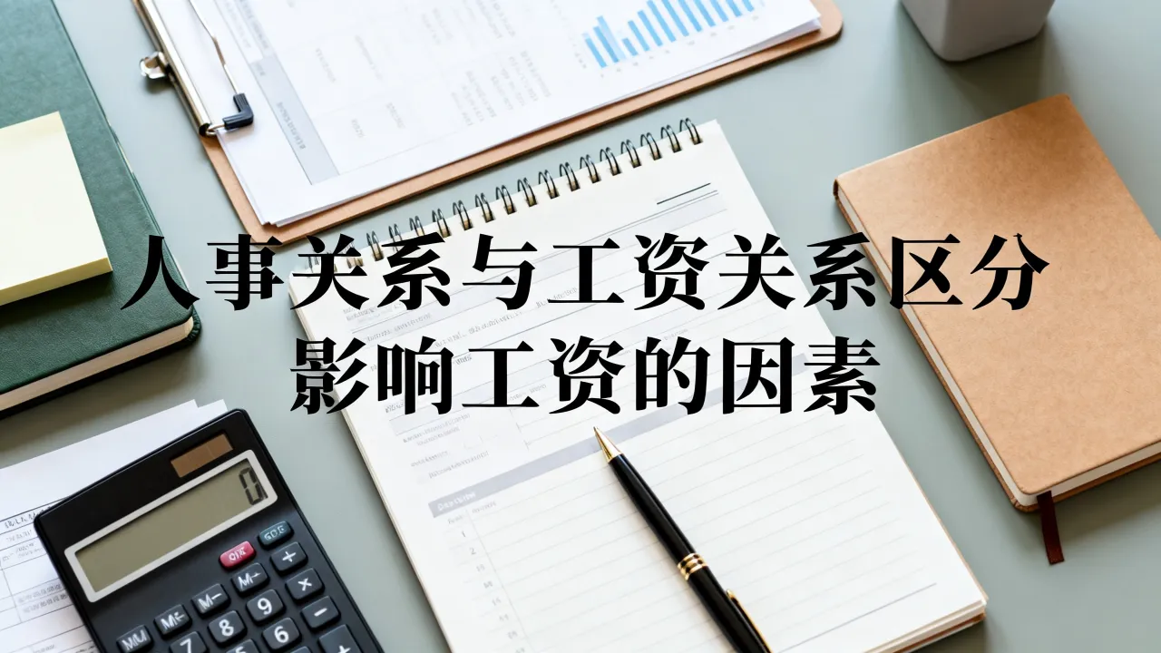 人事关系与工资关系怎么区分?影响工资的因素有哪些?