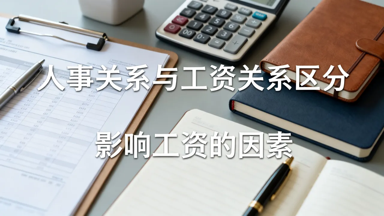 人事关系与工资关系怎么区分?影响工资的因素有哪些?-图2 人事关系与工资关系怎么区分?影响工资的因素有哪些?-图2