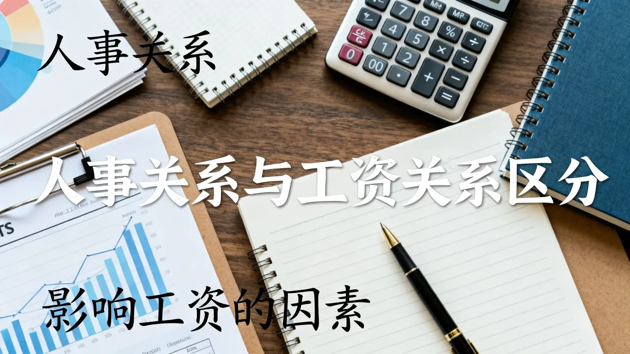 人事关系与工资关系怎么区分?影响工资的因素有哪些?-图3 人事关系与工资关系怎么区分?影响工资的因素有哪些?-图3