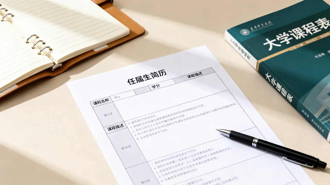 简历怎么写所学课程？应届生简历课程模块填写技巧有哪些？