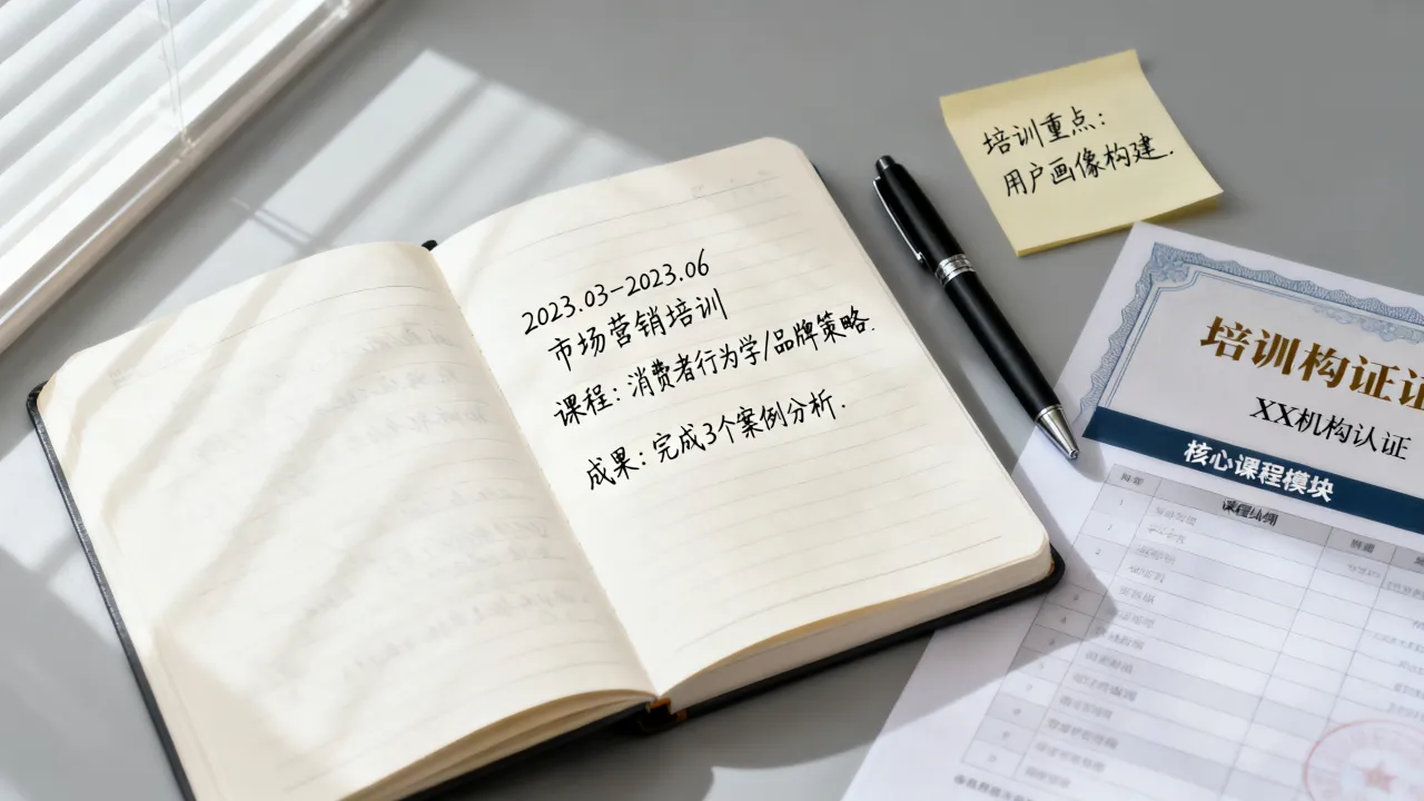 培训经历怎么写模板？个人简历培训经历怎么写才好