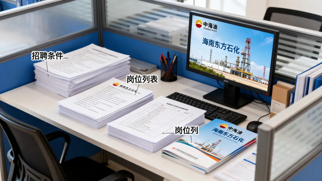 中海油海南东方石化招聘条件是什么，有哪些岗位？