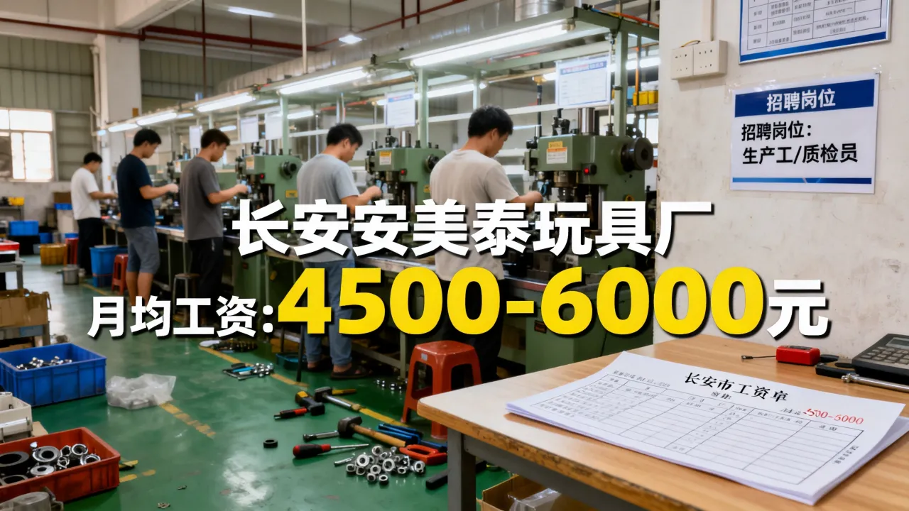 长安美泰玩具厂招聘靠谱吗,真实工资待遇怎么样