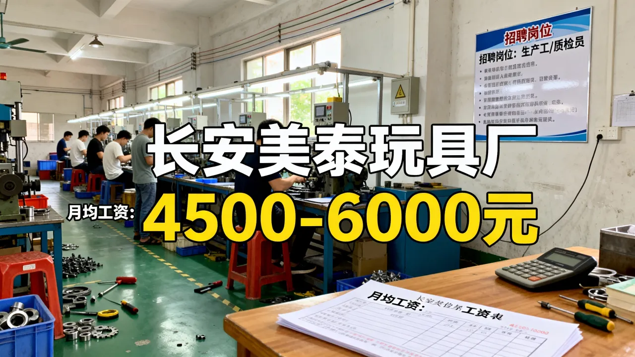 长安美泰玩具厂招聘靠谱吗,真实工资待遇怎么样-图2 长安美泰玩具厂招聘靠谱吗,真实工资待遇怎么样-图2