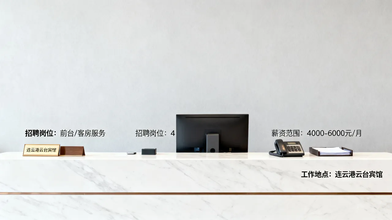 连云港云台宾馆招聘条件有哪些,薪资待遇如何