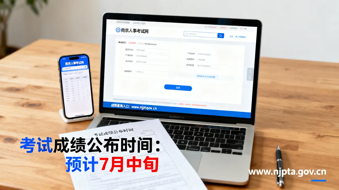 南京人事考试成绩何时公布？查询入口在哪里-图2